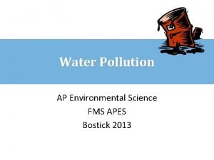 Water pollution paragraph for class 8