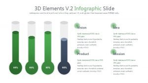 3 D Elements V 2 Infographic Slide Letterpress