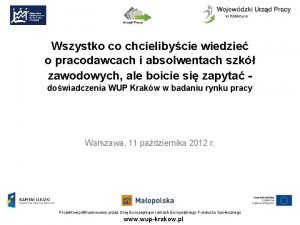 Wszystko co chcielibycie wiedzie o pracodawcach i absolwentach