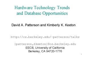 Hardware technology trends