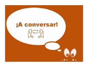 Sustantivo de conversar