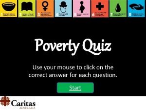Poverty quiz