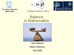 John mason maths