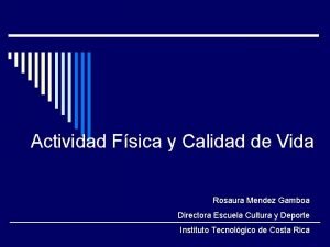 Rosaura mendez gamboa Rosaura mendez gamboa