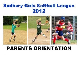 Sudbury girls softball