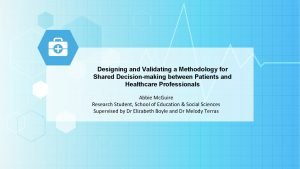 Designing and Validating a Methodology for Shared Decisionmaking