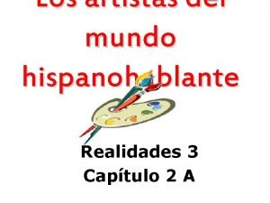 Artista hispanohablante