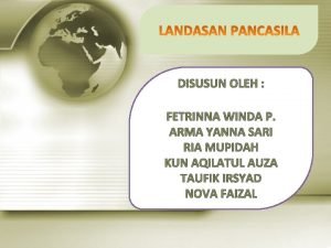 DISUSUN OLEH FETRINNA WINDA P ARMA YANNA SARI