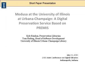 Illinois digital preservation