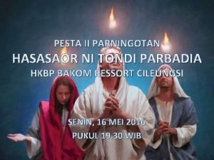 PESTA II PARNINGOTAN HASASAOR NI TONDI PARBADIA HKBP