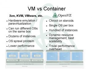 Xen vs vmware