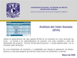 Valor ganado ejemplo