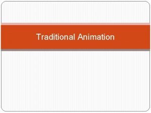 Traditional animation paper Traditional animation paper