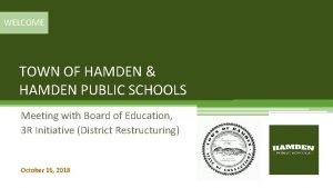 Hamden public schools