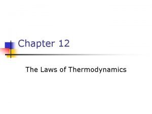 1st law of thermodynamics