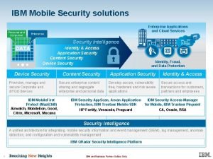 Security solutions for ibm