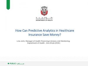 Predictive analytics in health insurance