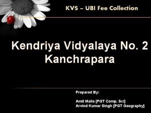 KVS UBI Fee Collection Kendriya Vidyalaya No 2