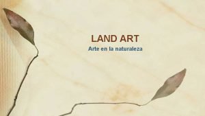 Land art historia