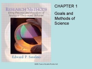 Scientific method characteristics