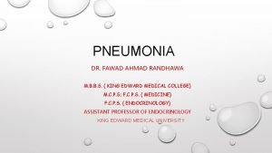 Pneumonia severity index Pneumonia severity index