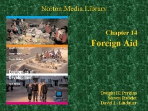 Norton Media Library Chapter 14 Foreign Aid Dwight