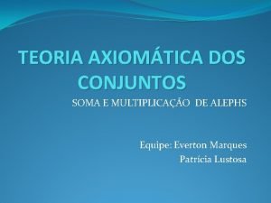 Soma de conjuntos