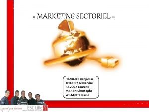 Marketing sectoriel