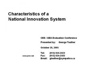 Innovation system