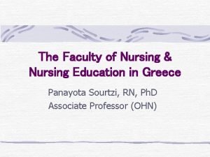 Nursing in greece