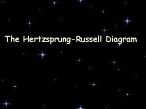 The HertzsprungRussell Diagram Stellar Classification Spectral Types Stars