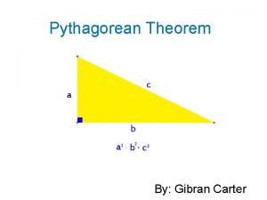 The longest side of a right angle triangle is called