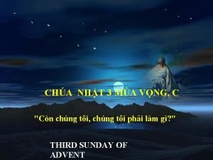 CHA NHT 3 MA VNG C Cn chng