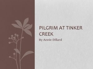 Tinker creek meaning in malayalam