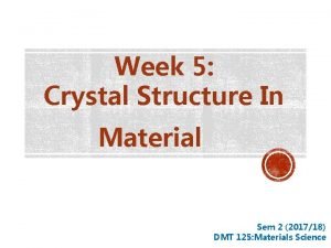 Bcc crystal structure