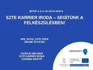 Szte karrier iroda