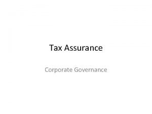Corporate governance definitie