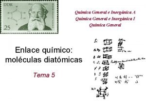 Qumica General e Inorgnica A Qumica General e