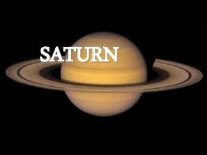 Saturn mesiace
