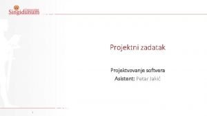 Kako napisati projektni zadatak