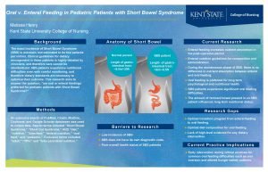 Oral v Enteral Feeding in Pediatric Patients with