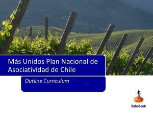 Ms Unidos Plan Nacional de Asociatividad de Chile