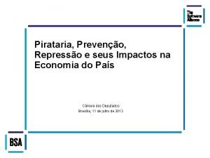 Pirataria Preveno Represso e seus Impactos na Economia