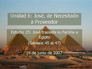 Unidad 6 Jos de Necesitado a Proveedor Estudio