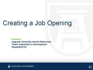 Augusta university job openings