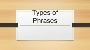 Prepositional phrase ex