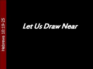 Let us draw