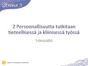 16 persoonallisuutta