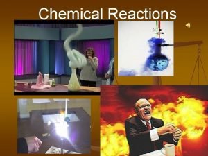 Type of reactions chemistry