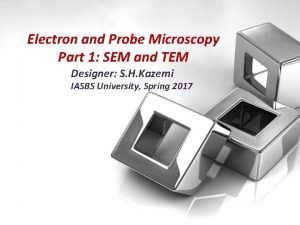 Scanning electron microscope explained